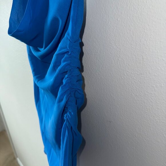 NWT Princess Polly Jacob‎ Flirty Mini Dress Blue Size 6 - Picture 5 of 11